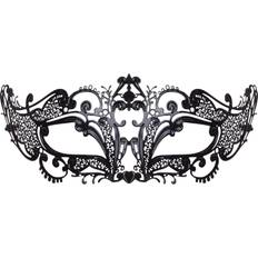 Bristol Novelty Filigree Slimline Metal Cat Mask