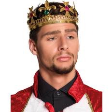 Couronnes et Diadèmes Vegaoo couronne royale en or royal