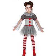 Pennywise kostume Fiestas Guirca Killer klovn Pennywise Pige 3-4 år