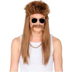 Widmann Redneck Peruk & Mustasch One size