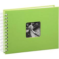 Noir Loisirs créatifs Hama 2114 Art Spiralbound Photo Album, 24 x 17cm, Kiwi, 50 White pages