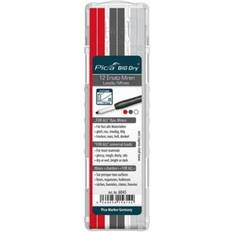 Rosso Matite di Grafite BIG DRY 6060 Automatic Pencil Red White Refills Glossy Dark Surface 6045 Pica