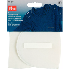 Garn & Håndarbeidsutstyr Prym White Set-In Shoulder Pads With Hook And Loop, Small