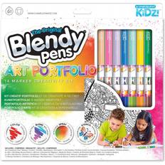 Chameleon Kynät Chameleon KIDZ Blendy Pens Art Portfolio 14 Marker Creativity Kit