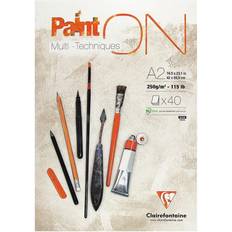 Paint-ON Multi-Techniques White Pad A2 250g 40 sheets