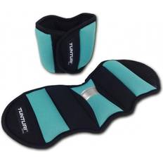 Tunturi Tobilleras muñequeras 0,75 kg azul negro (par)