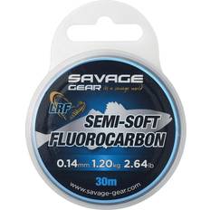 Fluorocarbon-Schnur Angelschnur Savage Gear Semi-Soft Fluorocarbon LRF 30m