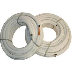 Aircon Teknik Kobberrør 3M 1/4" x 3/8" med omløber, TF