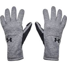 Grey - Men Gloves Under Armour Storm Fleece Gloves Men - Pitch Gray/Steel