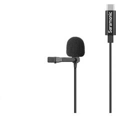 Saramonic LavMicro U3A Lavalier Mic w/ USB-C Connector, 6.6' Cable &amp Adapter