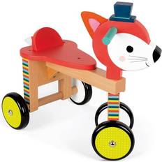 Legno Giocattoli a Dondolo Janod Marsupio Renard Baby Forest