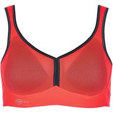 Anita Non-Wired Padded Sports Bra Women - Coral/Anthracite