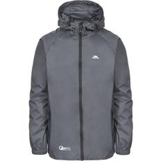 XXXS Vêtements de pluie Trespass Veste imperméable QIKPAC Unisex Gris anthracite