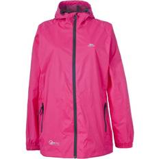 Polyamide - Vrouw Regenjassen Trespass Qikpac Packaway Waterdicht Jasje - Roze