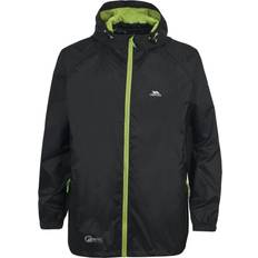 Qikpac Unisex Waterproof Packaway Jacket - Black