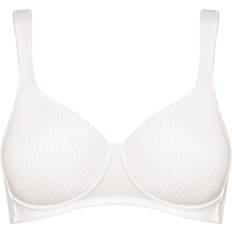 Triumph Modern Soft+Cotton Wired Padded Bra - White