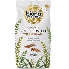 Spelt pasta Biona Organic Spelt Wholegrain Fusilli 500g