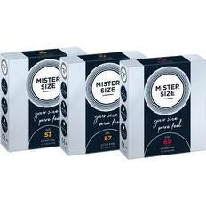 Kondome Mister Size Pure Feel Trial 53-57-60mm 9-pack