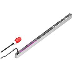 Regletas y alargadores Rittal PDU Basic Kraftdistributionsenhet (kan monteras i rack) AC 400 V 11 kW 3-fas utgångskontakter: 30 (18 x IEC 60320 C13, 12 x IEC 6032