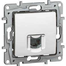 Hvid Ethernet, Data & Phone Outlets Legrand NILOE dataudtag CAT 6 UTP HVID