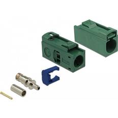 DeLock FAKRA F jack 25 mm (long) for crimping modular indlæg