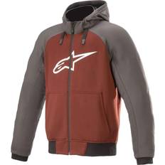 Alpinestars Chrome Sport Hoodie - Tar Gray/Burgundy