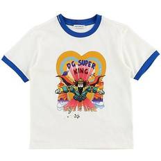 Superhero with King  T-Shirt - White (L4JT8A /G7SPR -HAV01)