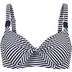 Abecita Brighton Unique Wire Bra - Navy/White