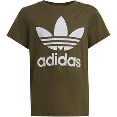 Adidas Junior Trefoil T-shirt - Focus Olive/White (HD2005)