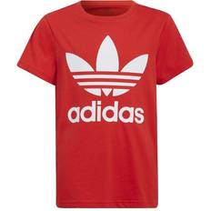 Adidas Junior Trefoil T-shirt - Vivid Red/White (HC9586)