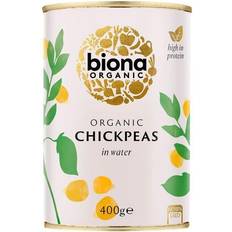 Kikærter Bønner & Linser Biona Organic Black Chick Peas 400g