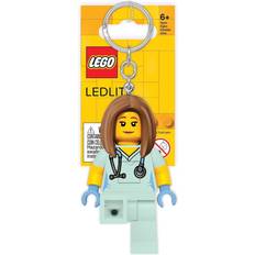 Lego nøglering led LEGO Classic Nurse Keychain with LED Light