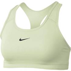 Nike Swoosh Medium-Support 1-Piece Pad Sports Bra - Lime Ice/Black