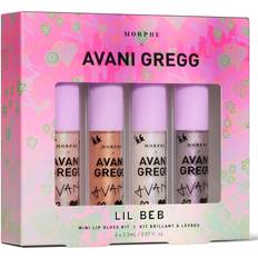 Lucido Scatole regalo e Set Morphe X Avani Gregg Lil Beb Mini Lipgloss Kit