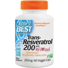 Doctor's Best Trans-Resveratrol 200 with Resvinol 200mg