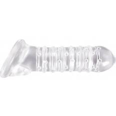 NS Novelties Juguetes sexuales NS Novelties Renegade Ribbed Extension Clear