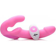 Waterproof Strap-Ons Sex Toys Urge Strap U Rechargeable Vibrating Strapless Strap On With Remo