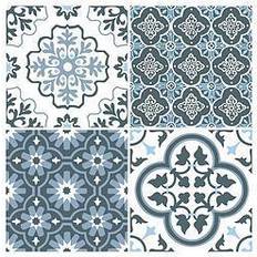 Wallpapers Fine Decor FloorPops Peel and Stick Floor Tiles Myriad