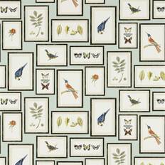 Sanderson Picture Gallery Aqua/Multi