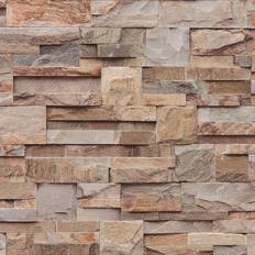 Wallpapers Muriva Slate Stone Wallpaper Natural J274-08