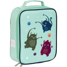 Türkis Kühltaschen A Little Lovely Company Monsters Junior 6 L