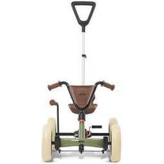 Pedal Go-Kart Buzzy 2-i-1 Retro Grön Inkl. skjutstång