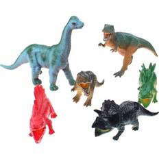 Johntoy Dinosaur gaveæske med 6 stk