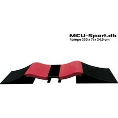 Skate rampe MCU-Sport Skate Double Wave Rampe sæt 330 x 71 x 34,5 cm