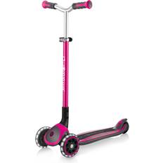 Globber foldable scooter Globber Master Lights Foldable Scooter Deep Pink