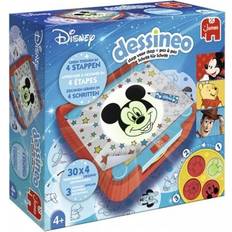 Spieltafeln Jumbo Ritbord Dessineo Disney Röd