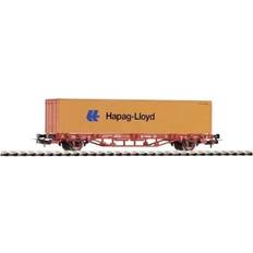 Trains Miniatures Piko Wagon porte-conteneur H0 57700 Hapag Lloyd de la DB Cargo H0