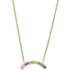 Pico Halskæder Pico Rainbow Necklace - Gold/Multicolour