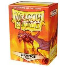 Dragon Shield Standard Sleeves Matte (100) Orange