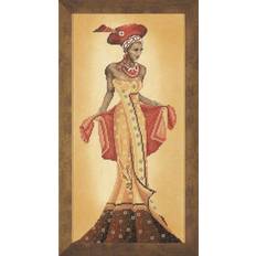Lanarte Lanarte Counted Cross Stitch Kit: African Fashion I, NA, 20 x 40cm